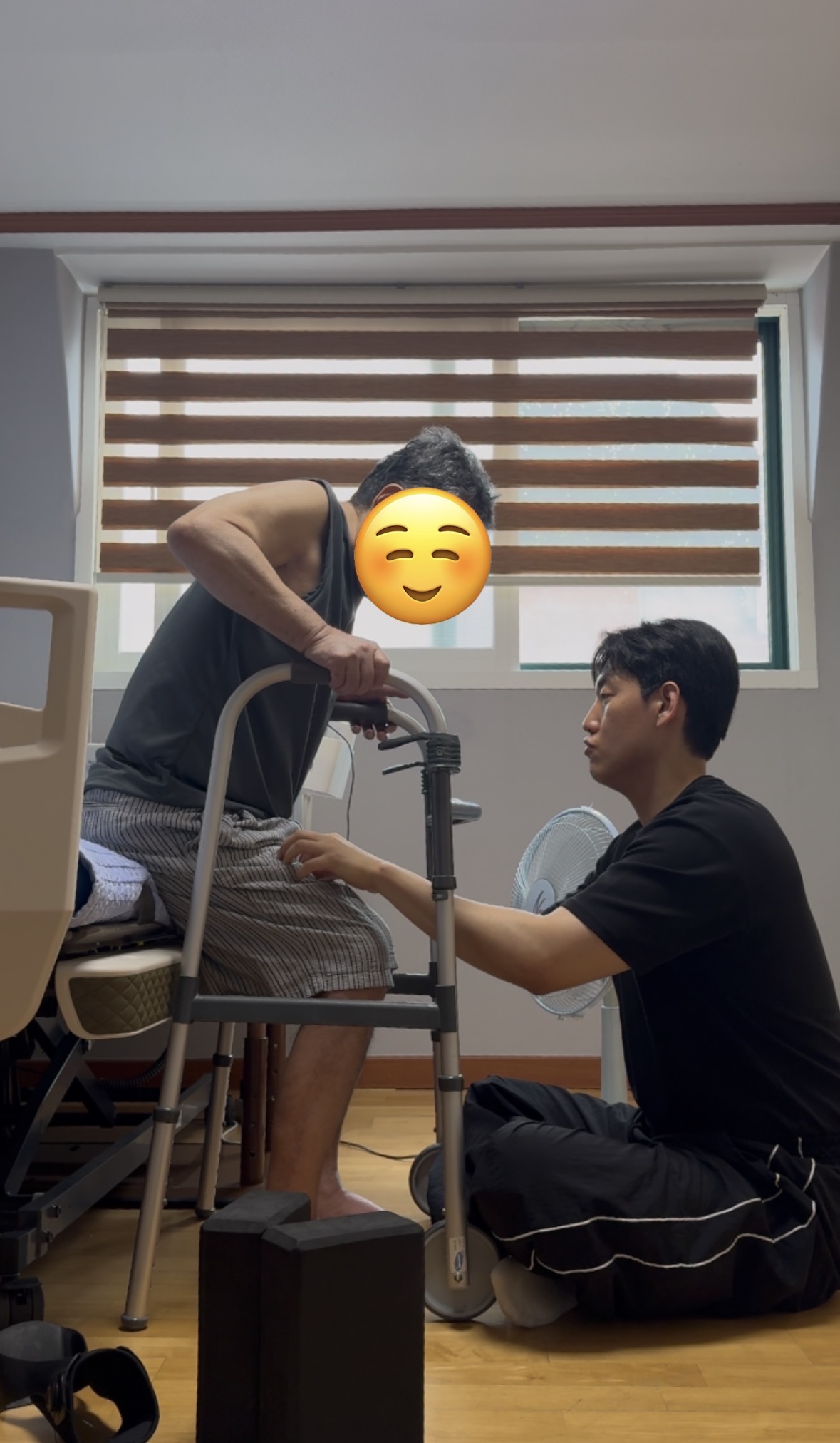 방문 재활운동 현장