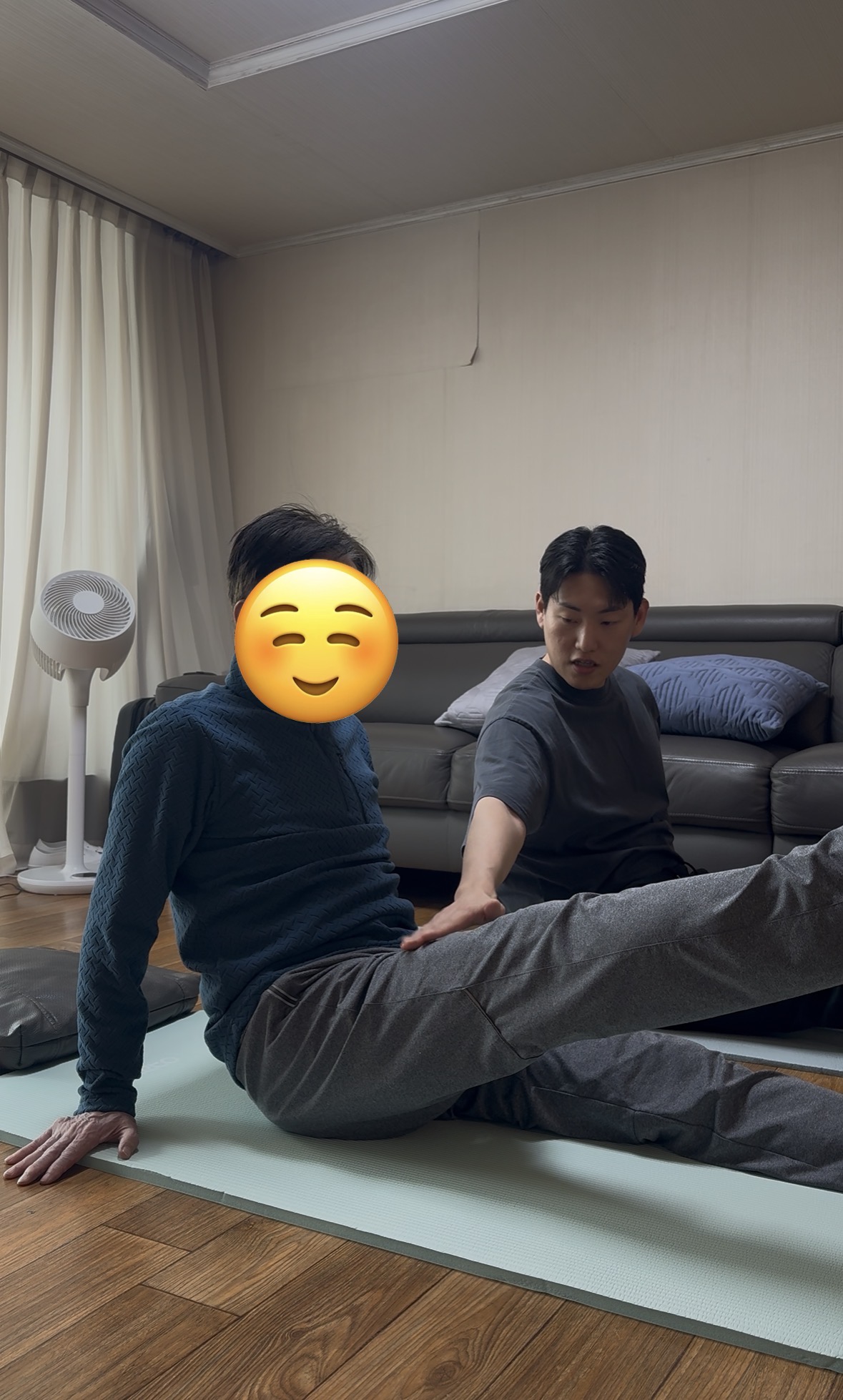 방문 재활운동 현장